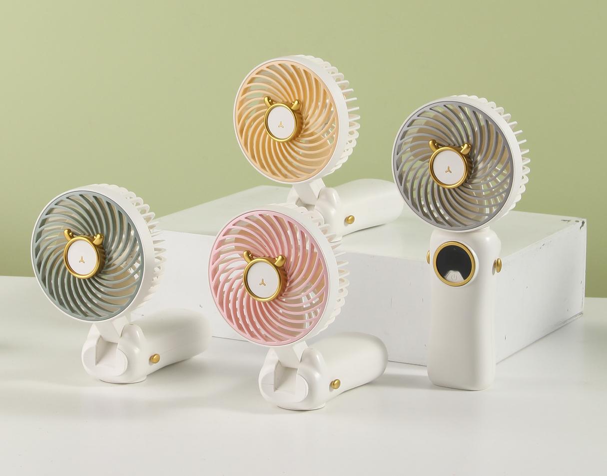 Unisex Tragbarer Handventilator mit Tiermotiven Brehn