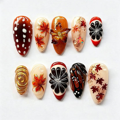 Elegantes Kunstnageldesign Set Brehn