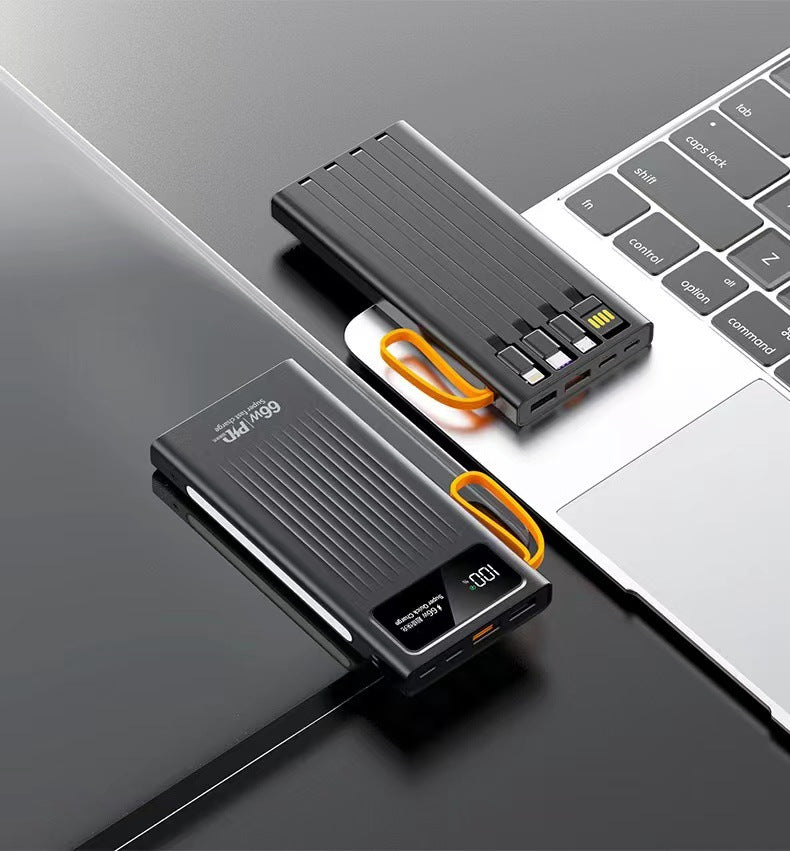Tragbare Powerbank mit Lcd-Anzeige und Schnellladefunktion Brehn