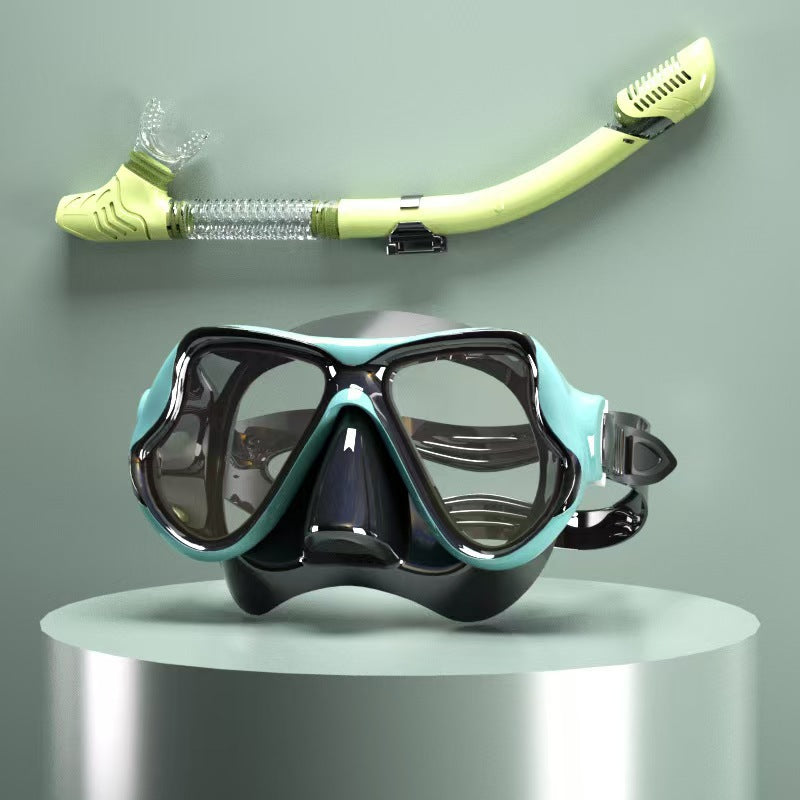 Tauchmaske mit Ergonomischem Design und Einem Flexiblen Schnorchel Brehn