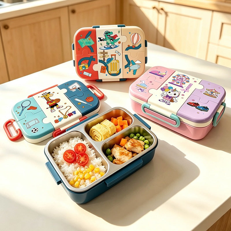 Sport-Themen Mehrfach-Warenkorb Lunch Box
