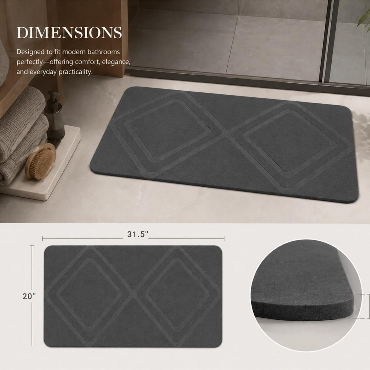 Ergonomische Anti-Ermüdungs Küchenkomfortmatte