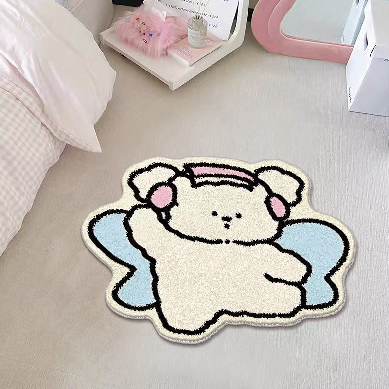 Adorabler Cartoon Bären Bereich Teppich Brehn