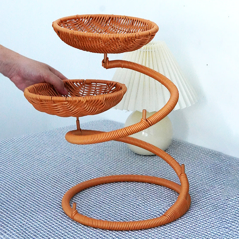Multi-Ebenen Rattan Lagerung Brehn