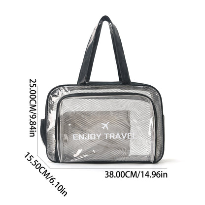 Transparente Reise-Tasche mit Vielseitigen Fächern Brehn