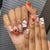 Festliches Halloween Press-On Nagelkunst Set Brehn