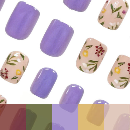 Floral Art Acryl Nageldesign Brehn