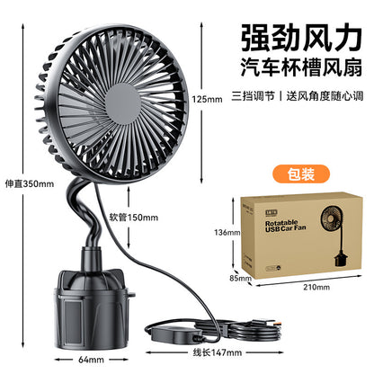 Rotierender Usb-Auto-Lüfter Brehn