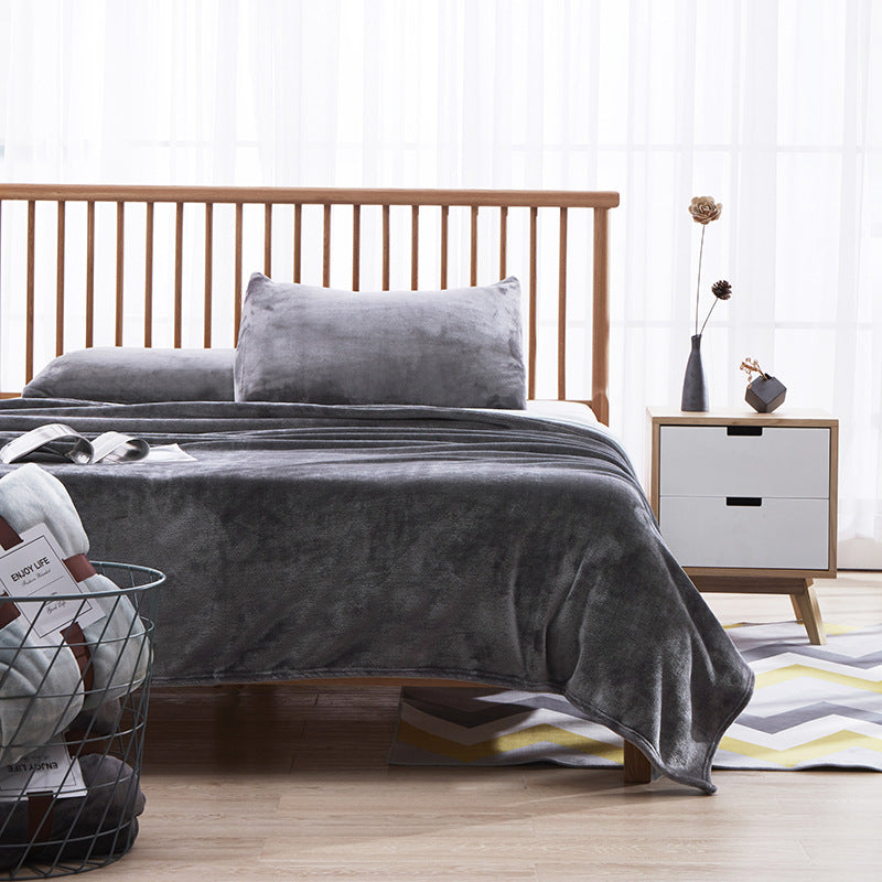 Damen Kuschelige Fleecedecke mit Sternen und Monden Brehn