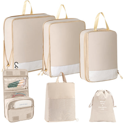 Reisetaschen-Set Mit Vielseitigen Fächern Und Taschen Brehn
