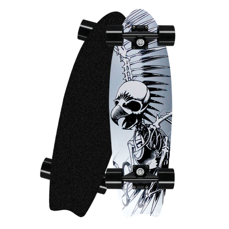 Surf-inspirierter Mini Cruiser Skateboard Brehn