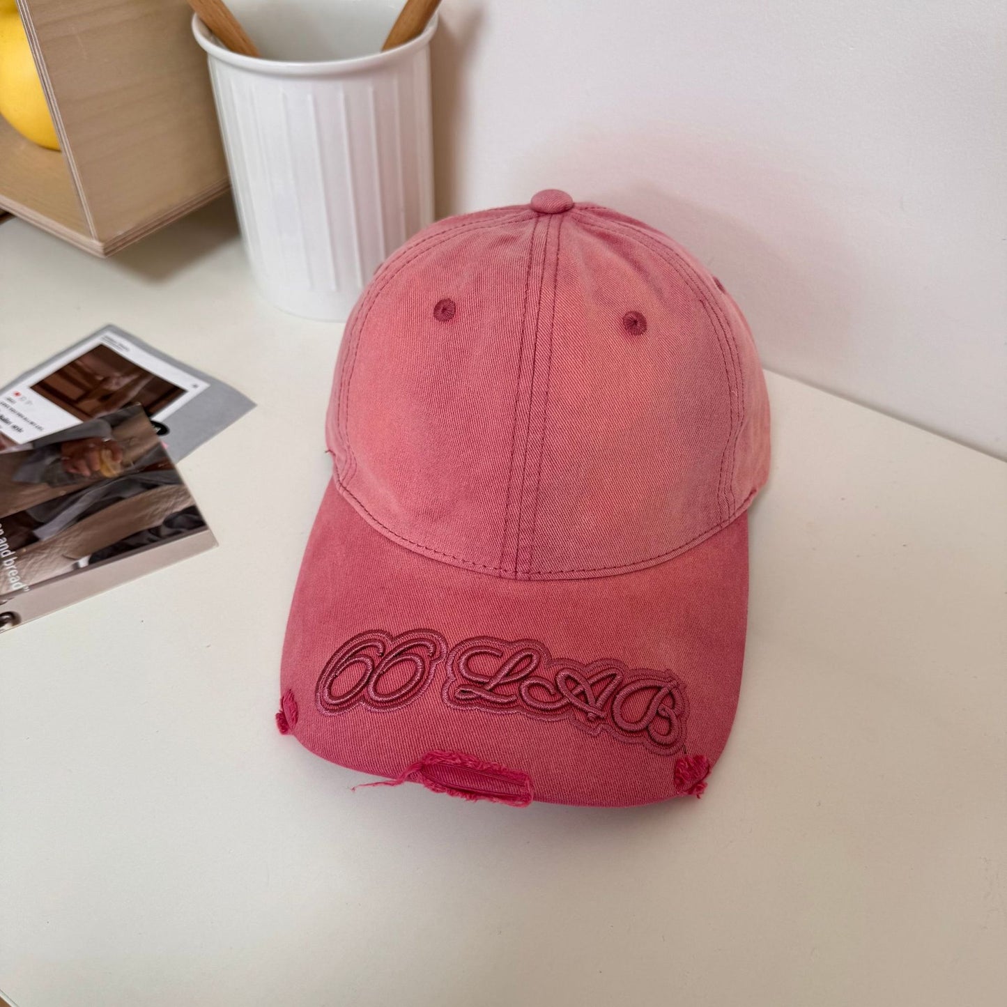 Herren Distressed Casual Baseball Cap Brehn 1783922042