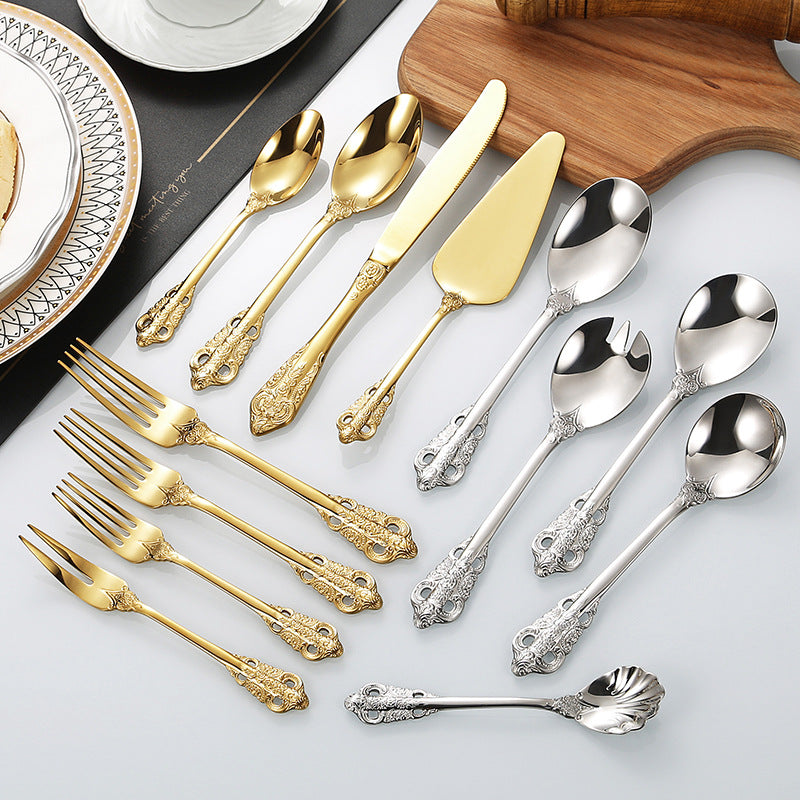 Elegante Fischgabel mit Kunstvollem Griffdesign Brehn