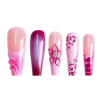 Premium Floral Nail Art Set Brehn