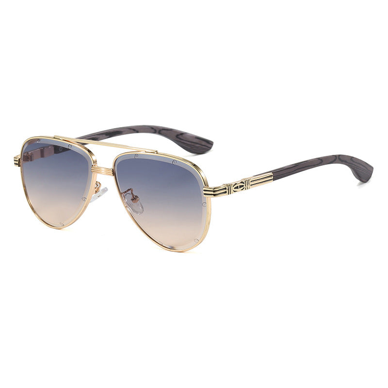 Damen modische Piloten-Sonnenbrille mit ergonomischem Design Brehn