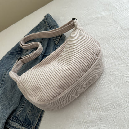 Corduroy Hobo Tasche
