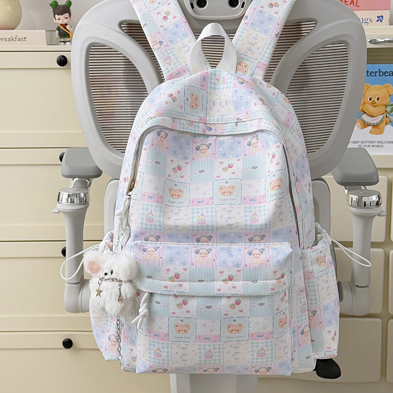 Süßer Rucksack mit Cartoon-Muster