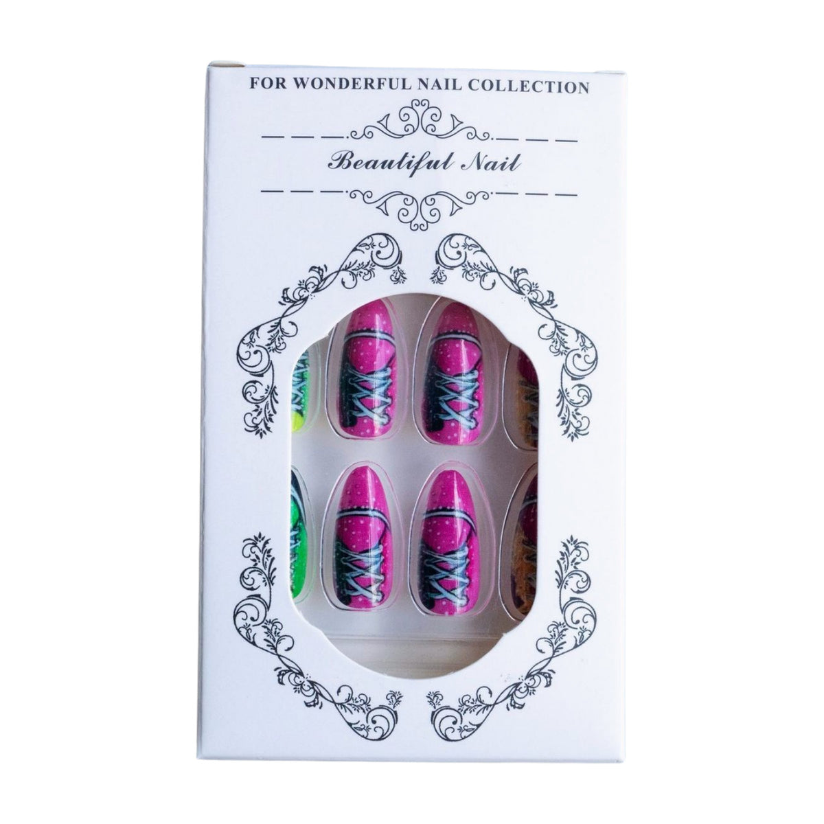 Verspielt Thematisches Press-On Nagelset Brehn