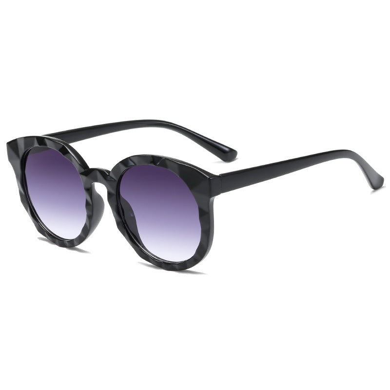 Damen modische Sonnenbrille mit harmonischem Farbverlauf und einzigartigem Design Brehn