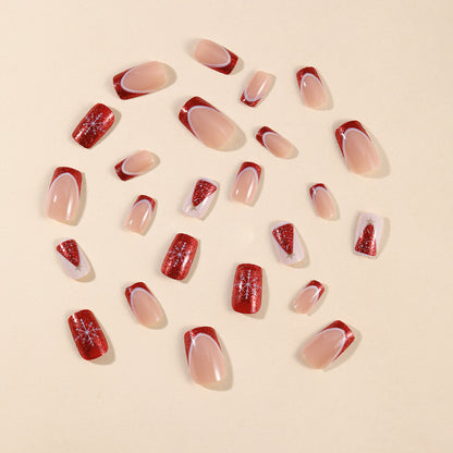 Festliche thematische Acryl-Nagelkunstverlängerungen Brehn