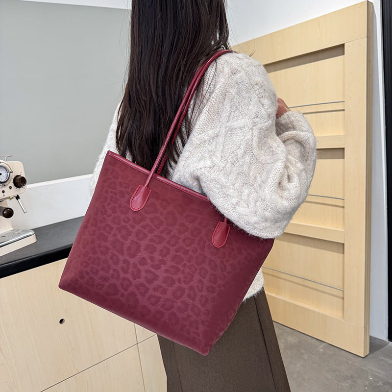 WoStylish Leopard Print Tote Bag Brehn