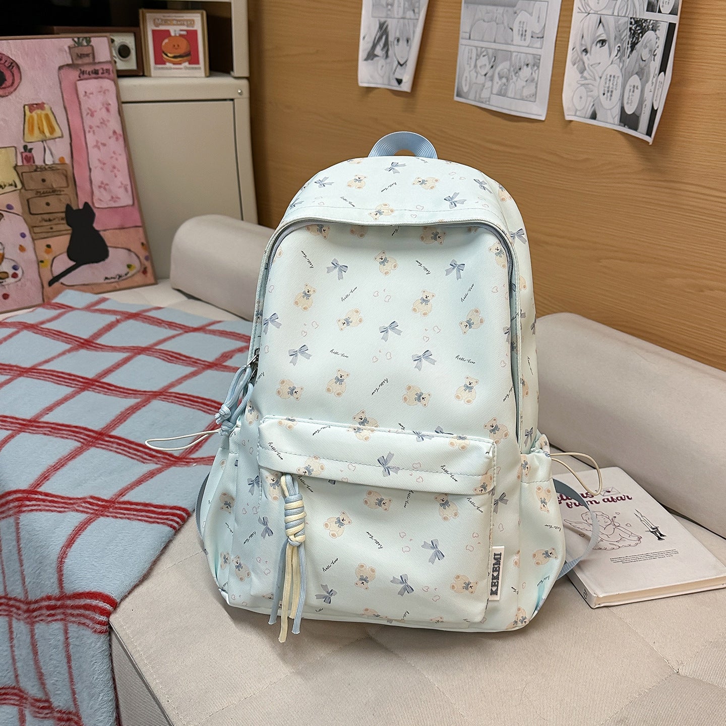 Charmanter Blumenmuster-Rucksack Brehn
