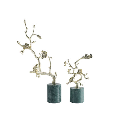 Dekorative Blumenast Skulptur