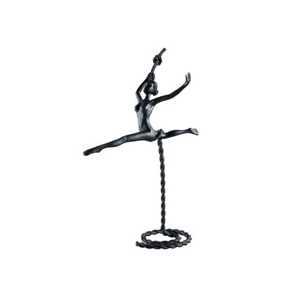 Moderne abstrakte Metallpflanze Skulptur