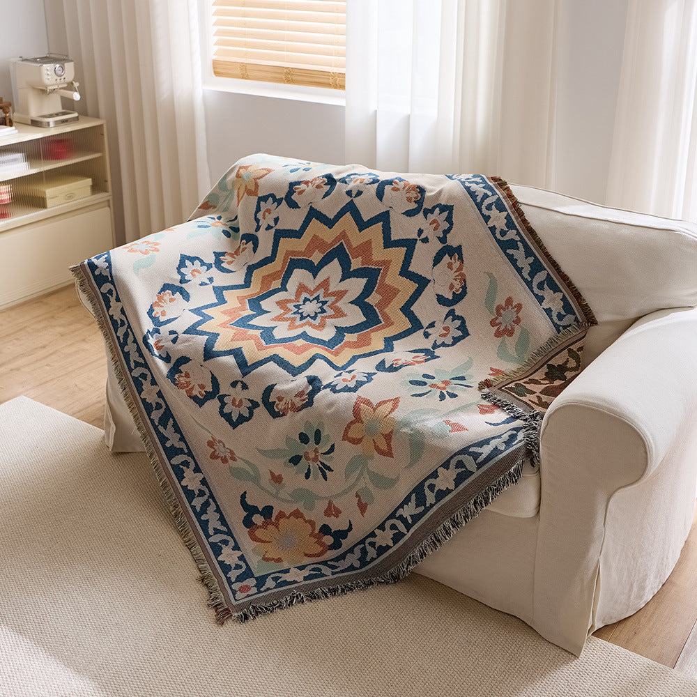Gemütliche dekorative Wurfdecke