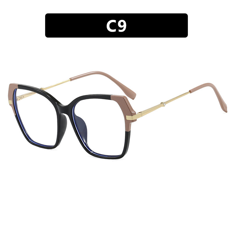 Damen quadratische Sonnenbrille mit elegantem Metallrahmen und schützendem UV-Filter Brehn