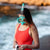 Schnorchelmaske mit Integrierter Schwimmbrille Brehn