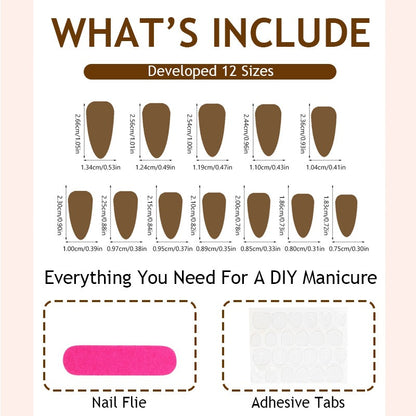 Kunstnagelset mit edlen Blüten- und Glitzerverzierungen Brehn