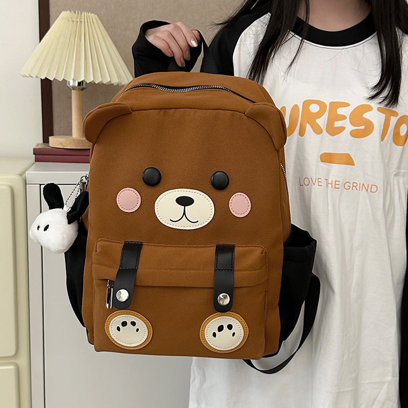 Plüsch-Rucksack mit Bärenmotiv Brehn