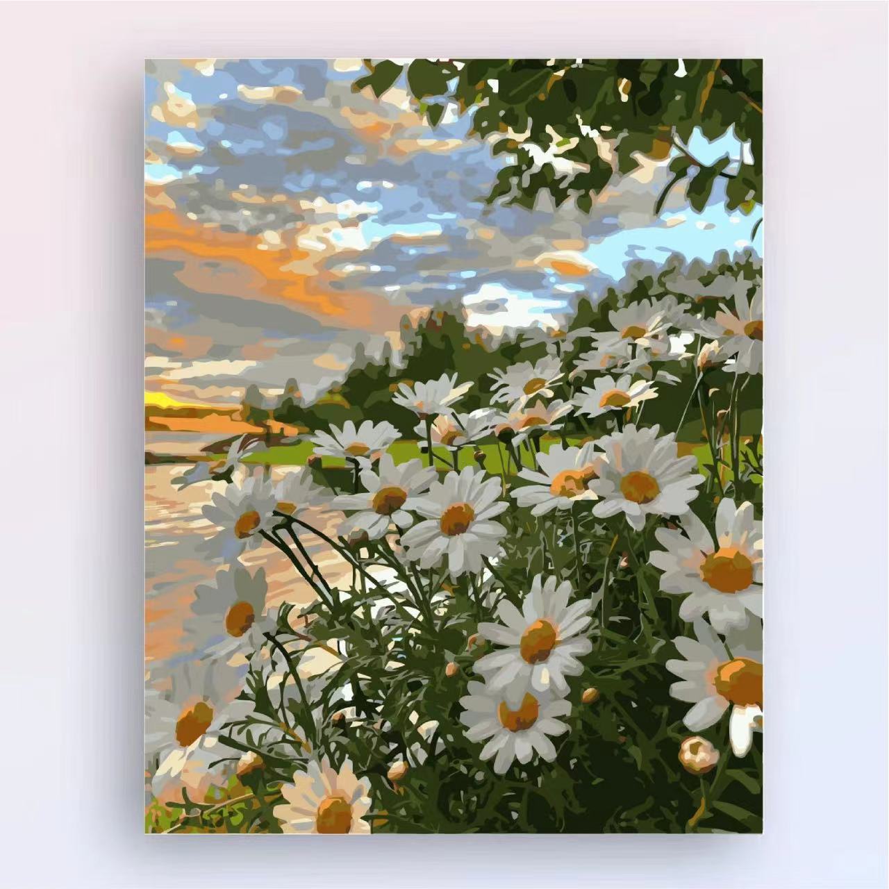 Floral Landscape Leinwandkunst Brehn