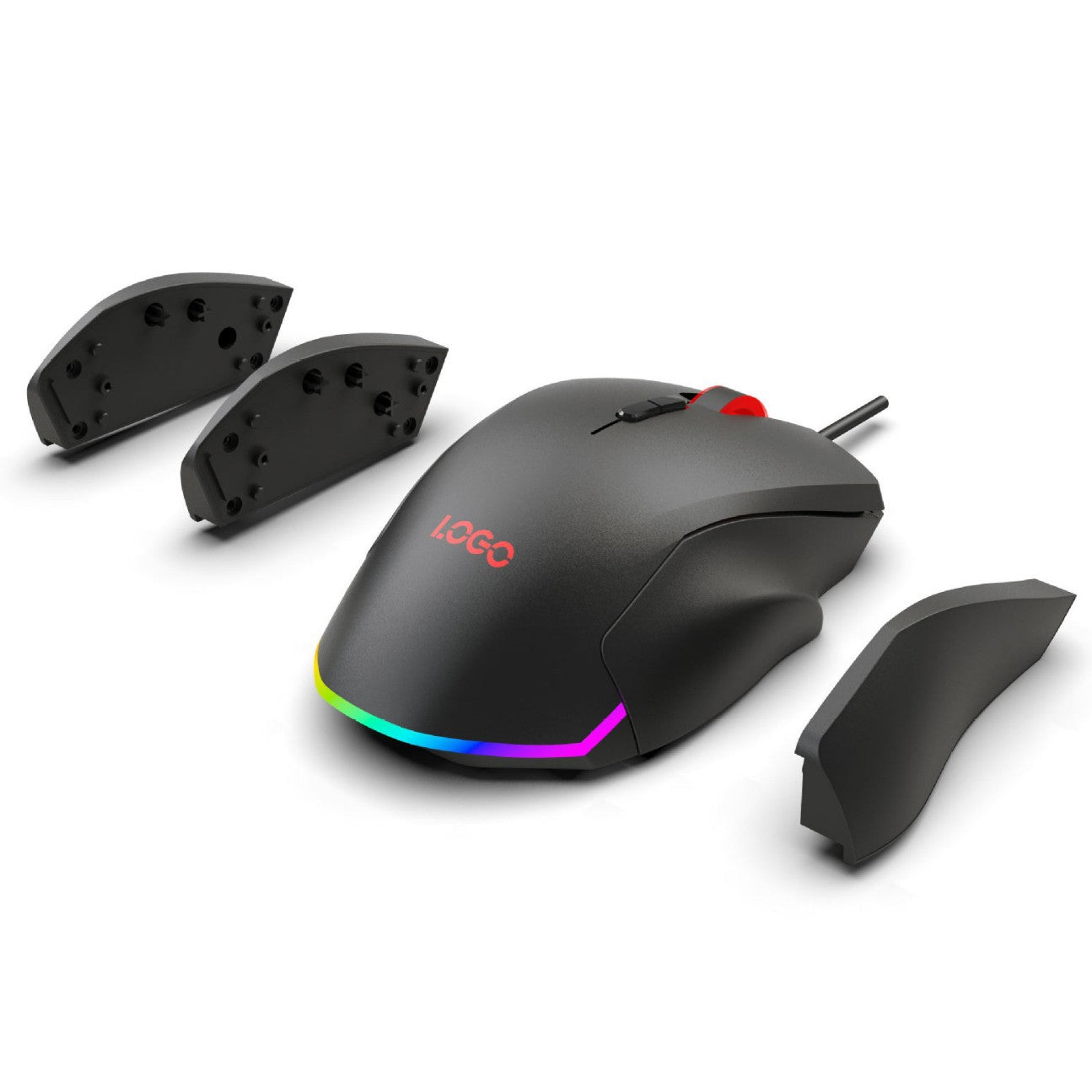 Gaming Maus mit Anpassbaren Seitentasten Brehn