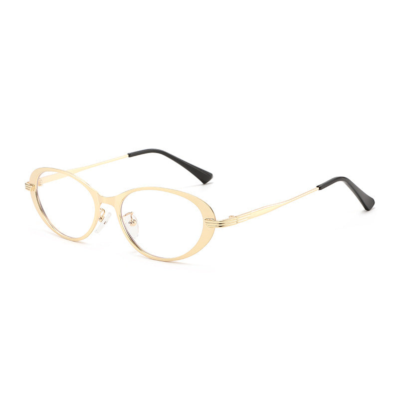 Zeitgenössische ovale Rahmen-Sonnenbrille Brehn