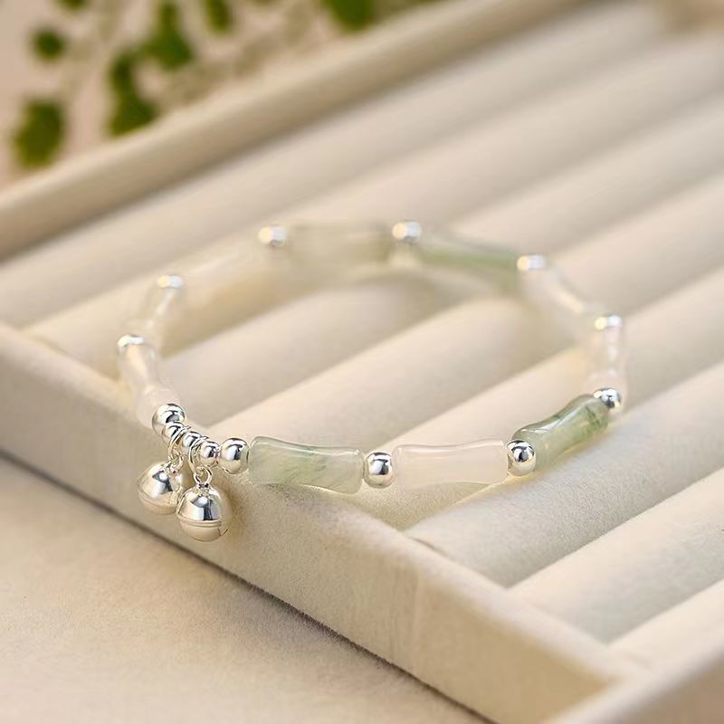 Elegante Silber- und Edelsteinarmband Brehn