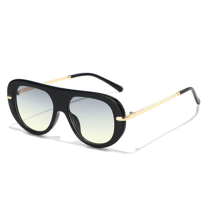 Futuristische Übergroße Shield Sonnenbrille Brehn