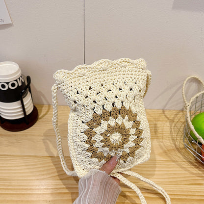 Boho Häkel Zugtasche