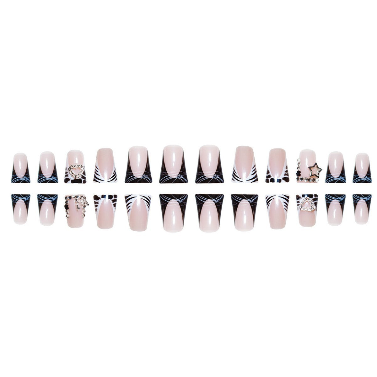 Glamouröse Strassakzent-Nagelerweiterungen Brehn