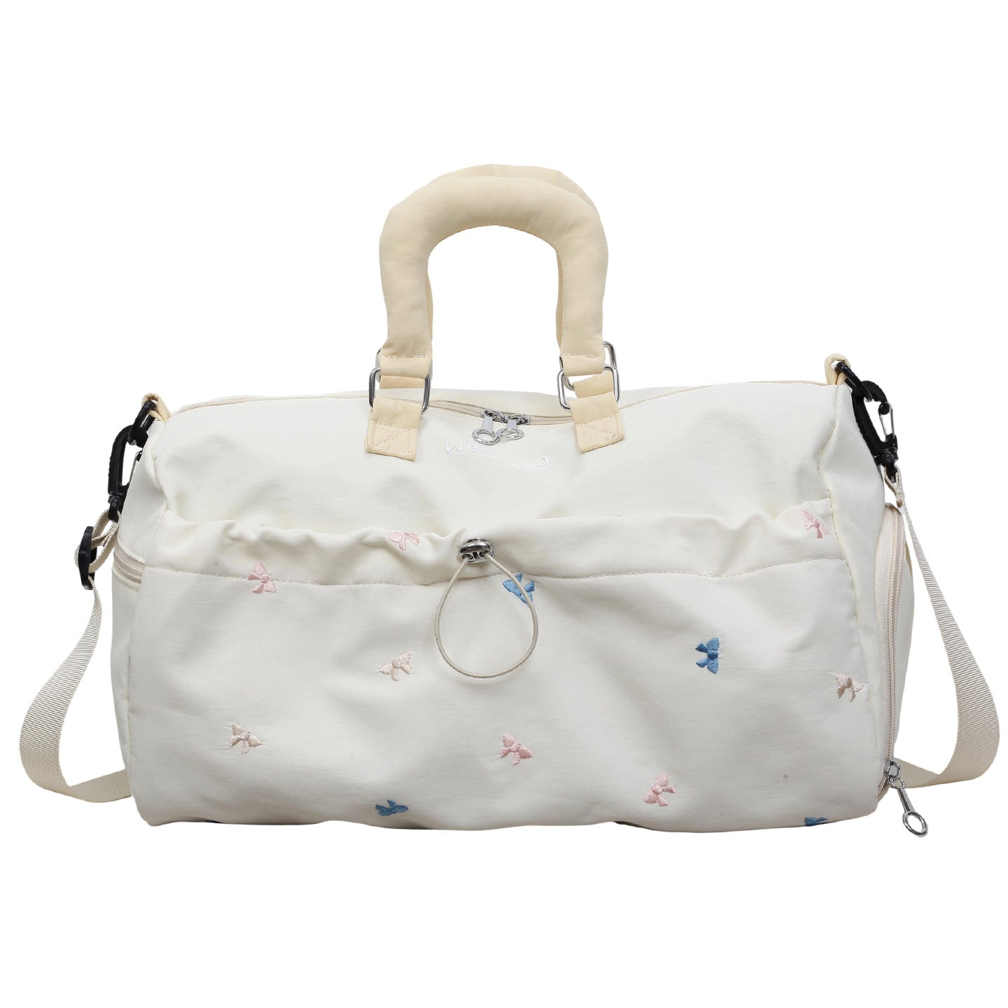 Multifunktionale bestickte Duffel-Tasche Brehn
