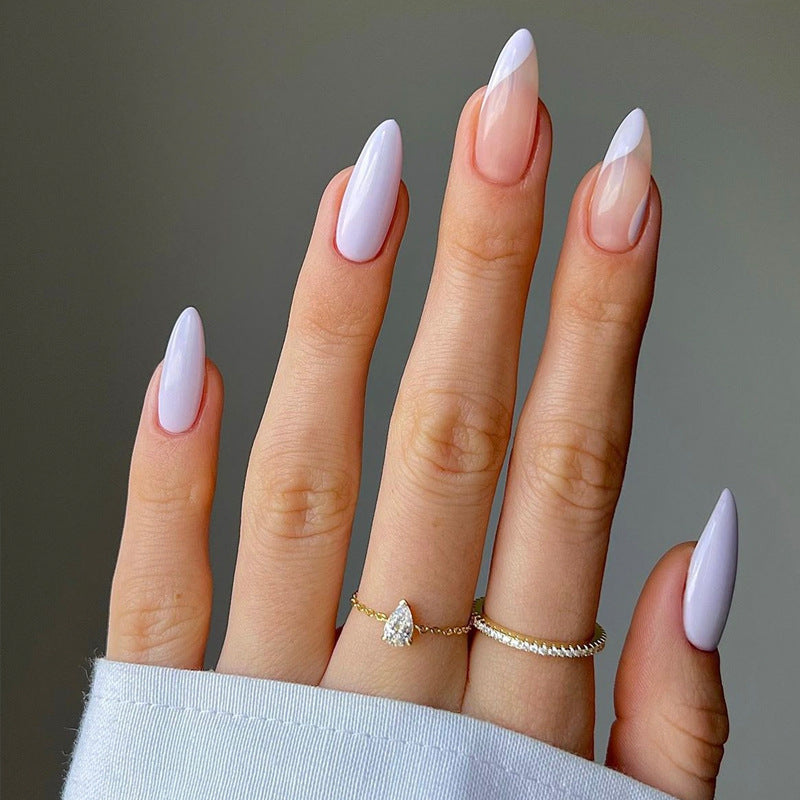 Glamouröse Glitzer-Stiletto Press-On Nägel Brehn