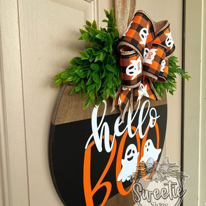 Halloween-Thema Willkommensschild