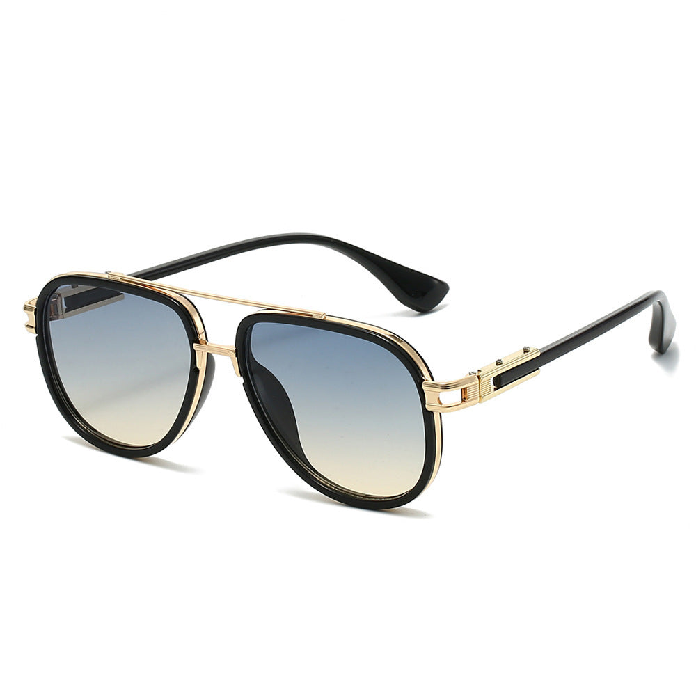 Vintage-inspirierte kräftige geometrische Sonnenbrille Brehn