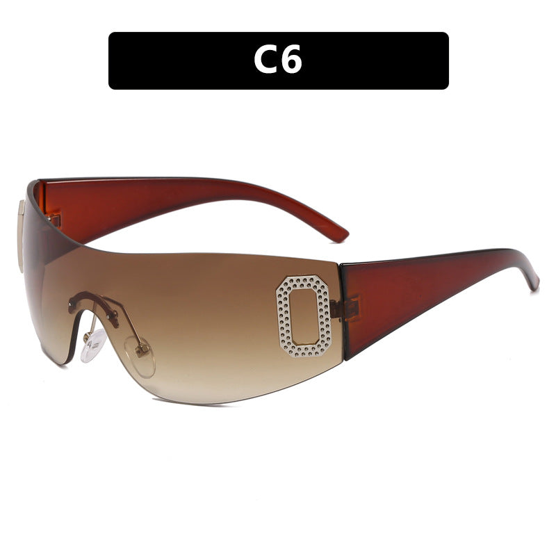 Damen sportliche modische Sonnenbrille mit elegantem Design und UV-Schutz Brehn