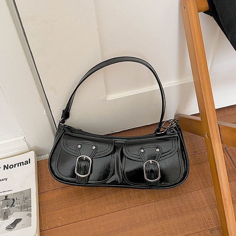 WoChic Dual-Pocket Handtasche Brehn