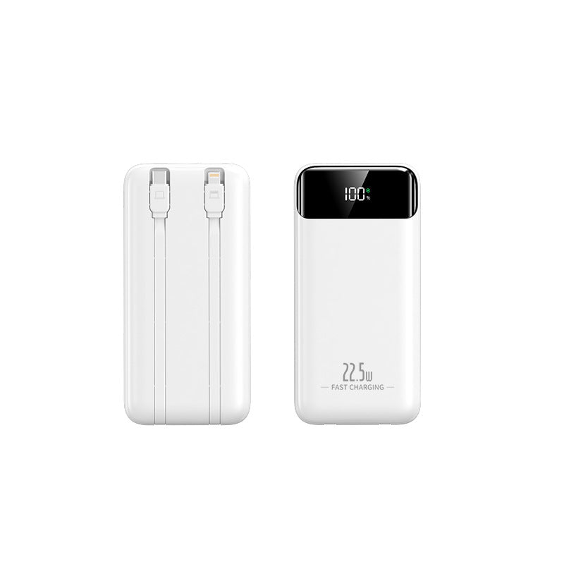 Powerbank mit Schnellladefunktion und Digitaler Leistungsanzeige Brehn