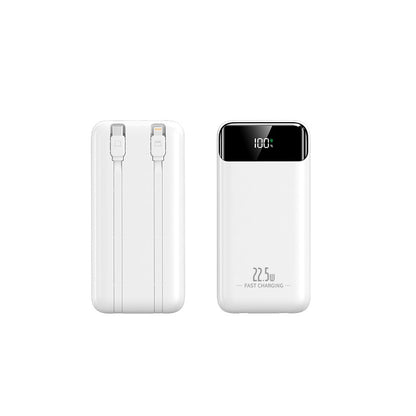 Powerbank mit Schnellladefunktion und Digitaler Leistungsanzeige Brehn