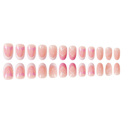 Elegantes dekoratives Nagelkunstdesign Brehn