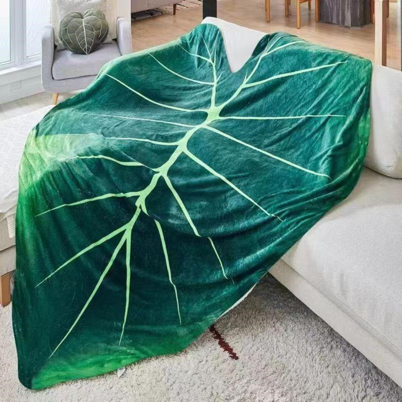 Blattförmige dekorative Wurfsdecke